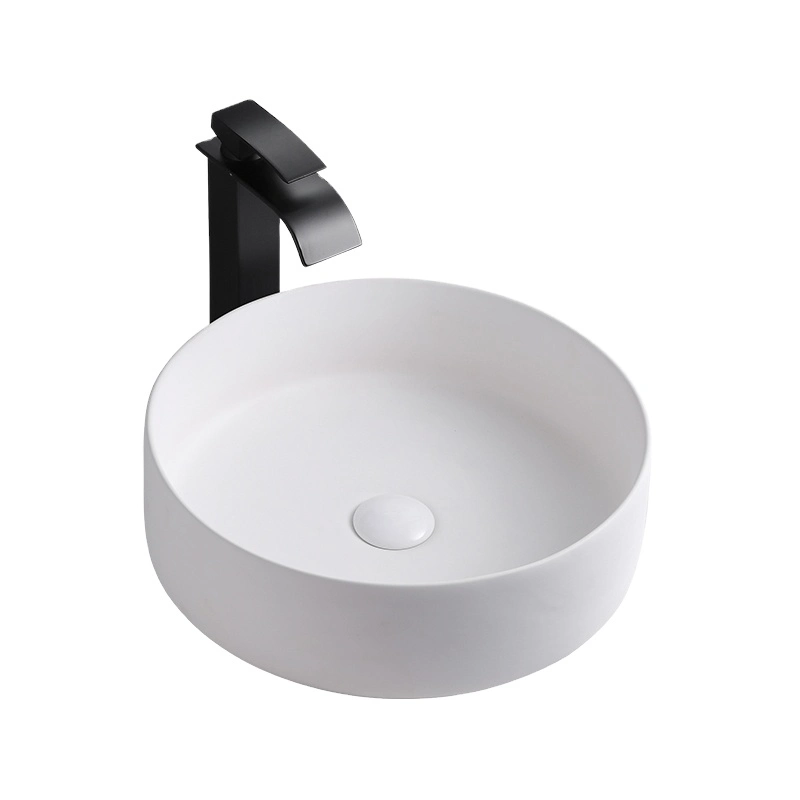 Small Siz Popular Design Sanitaryware Ceramic Wall-Hung Bathroom Wash Basin